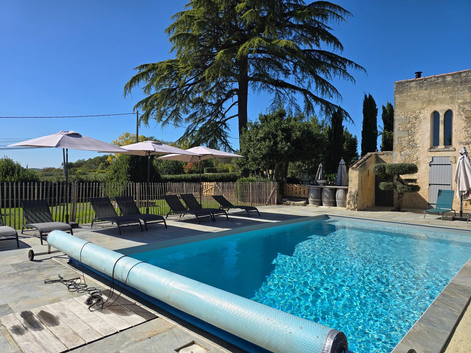 Piscine vue d'ensemble