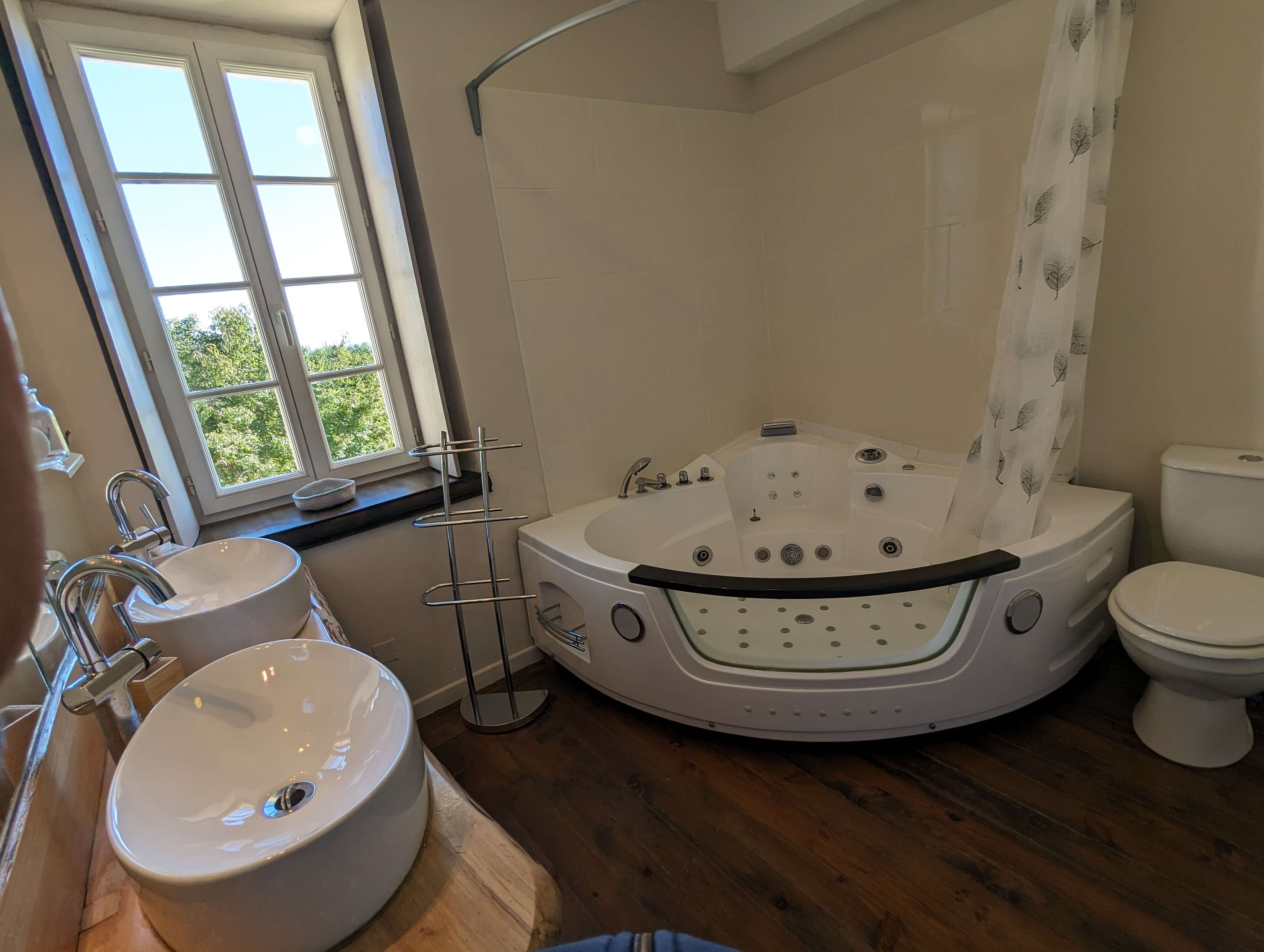 Salle de bain commune Kalahari et Mafate